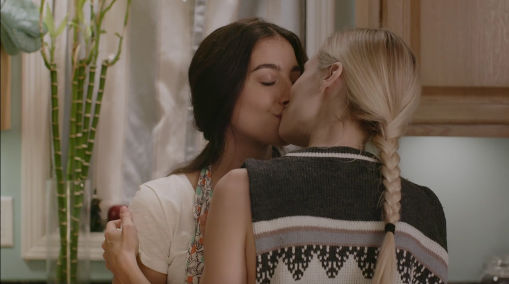 Lesbians Kiss Ass